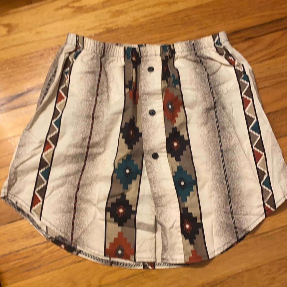 Vintage style southwestern skirt